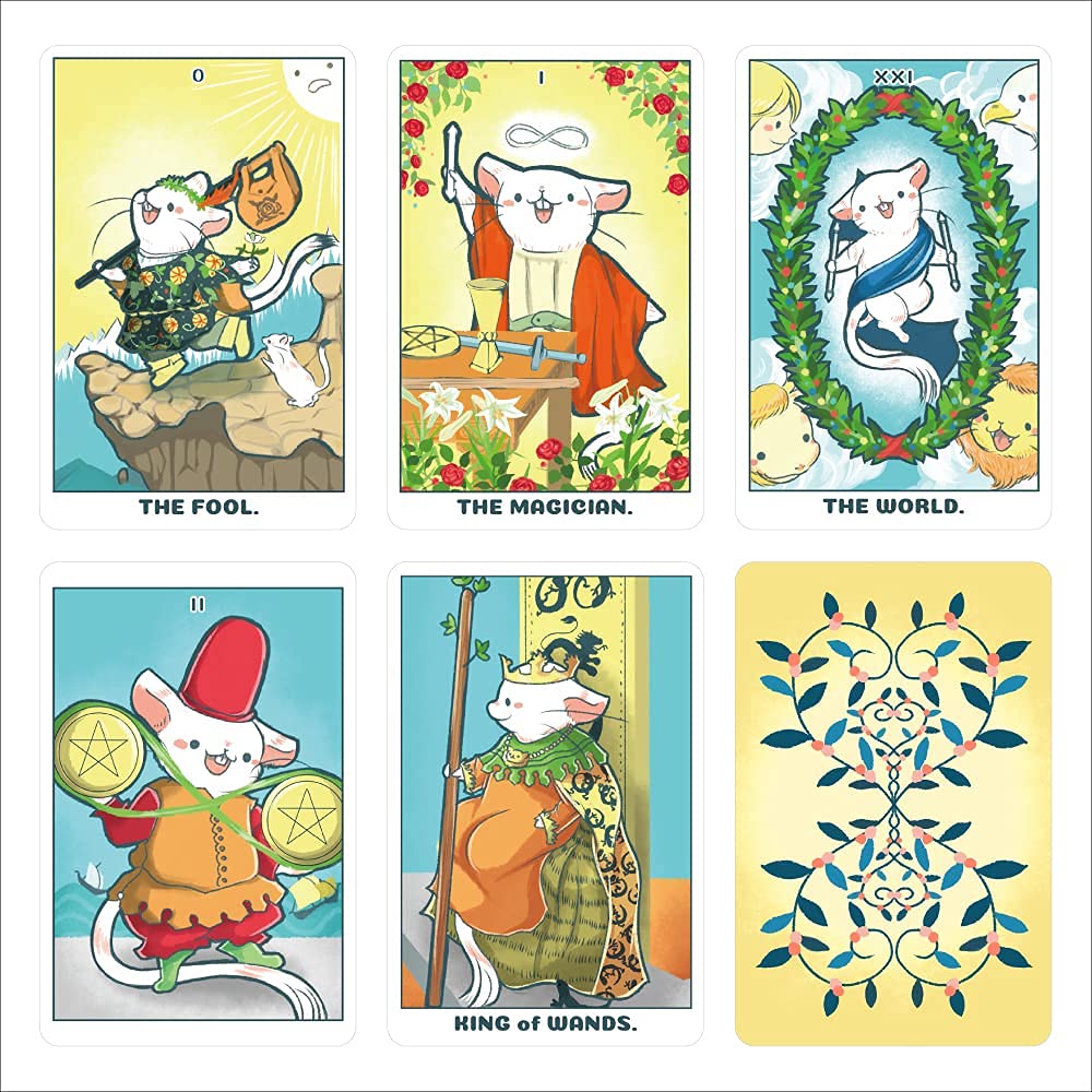 ゆきんこ★タロットカード Amazon.co.jp: タロットカード 78枚 ウェイト版 タロット占い 【 むぎ