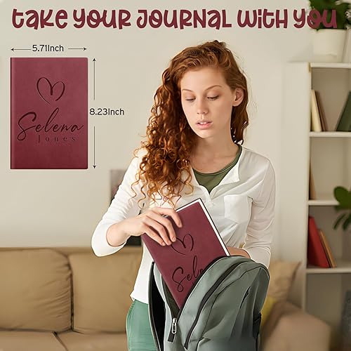 Miniatura 7 de Personalized Journal Notebook, Personalized Leather Journal with Pen, Personalized Notebook For Women Men, Customized Journals To Write In, Diary