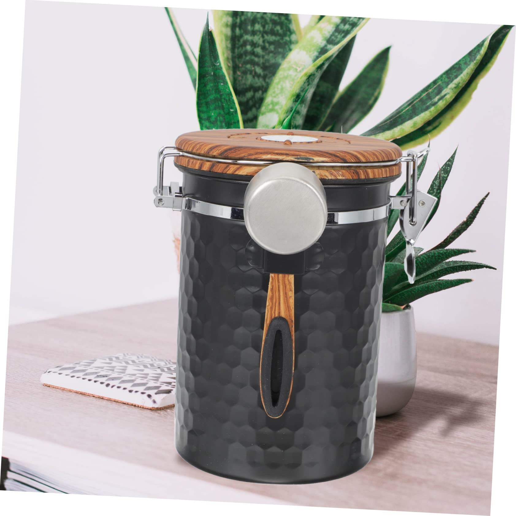 Alipis Barattolo Porta Caffe Ermetico 1, 8 in Acciaio Inossidabile
