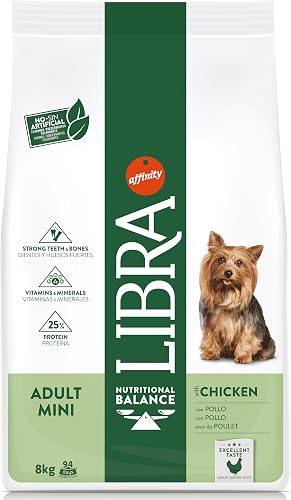 Croquettes pour Chien Mini Adulte Poulet 8 kg Libra