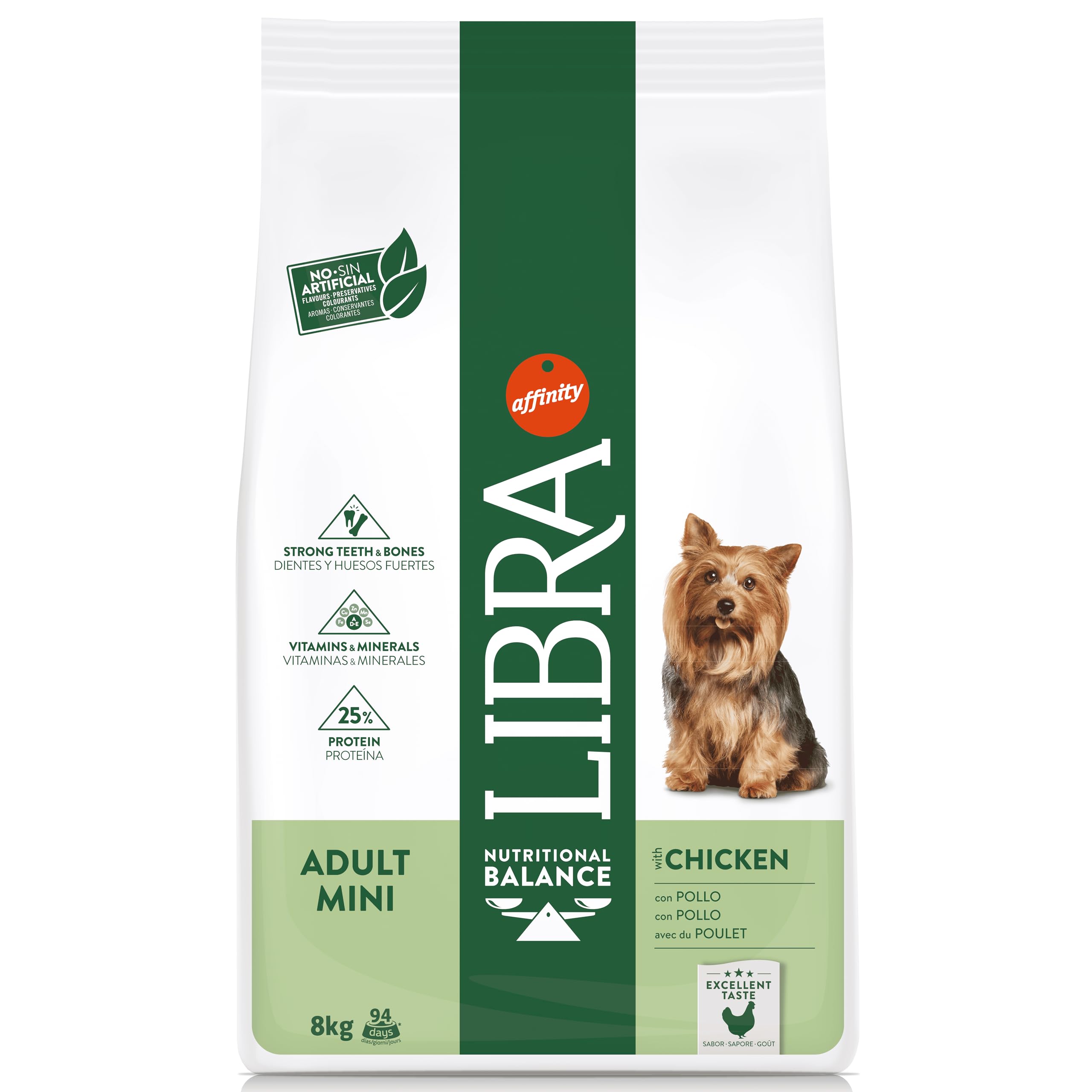 AFFINITYVET Libra Canine Adult Mini Pollo produkt pielęgnacyjny 8 kg