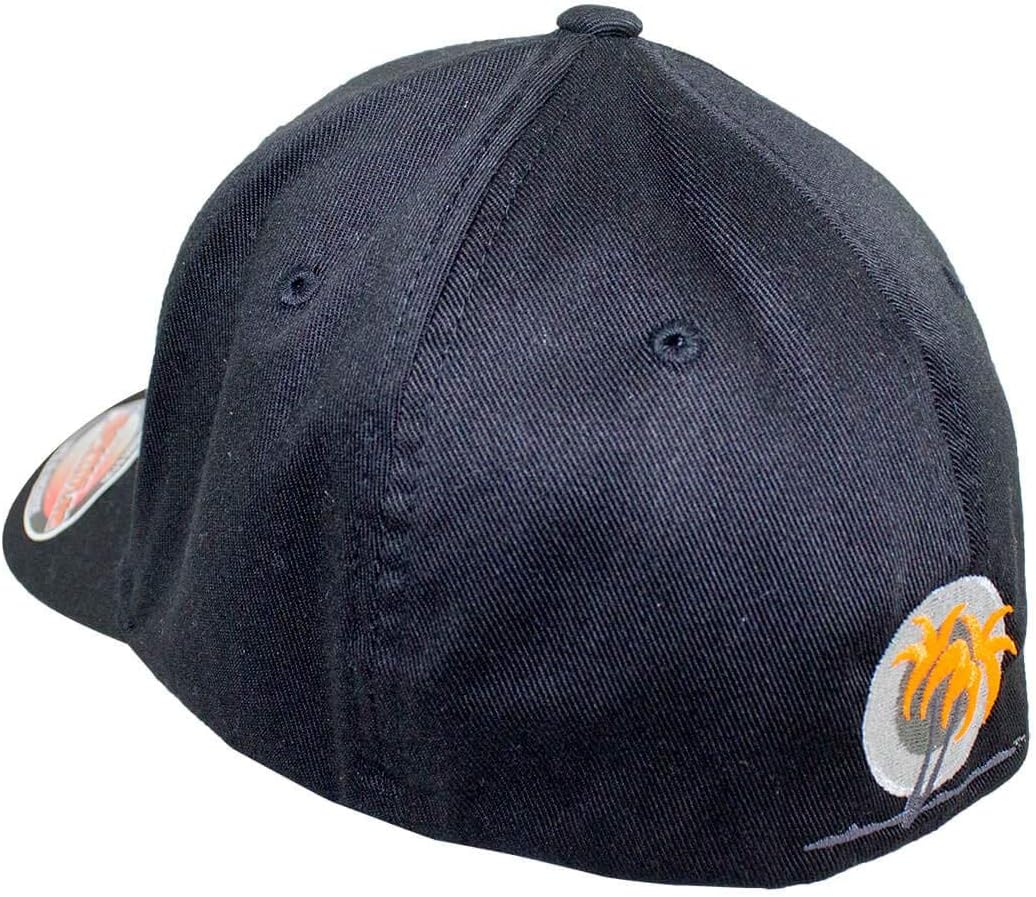 Bold Tower Black Hat Classic Unisex Fitted Premium Hat