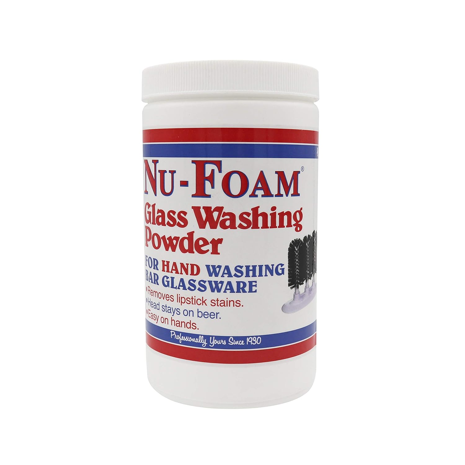 Glissen Chemical NuFoam Glass Washing Powder, 2Lbs