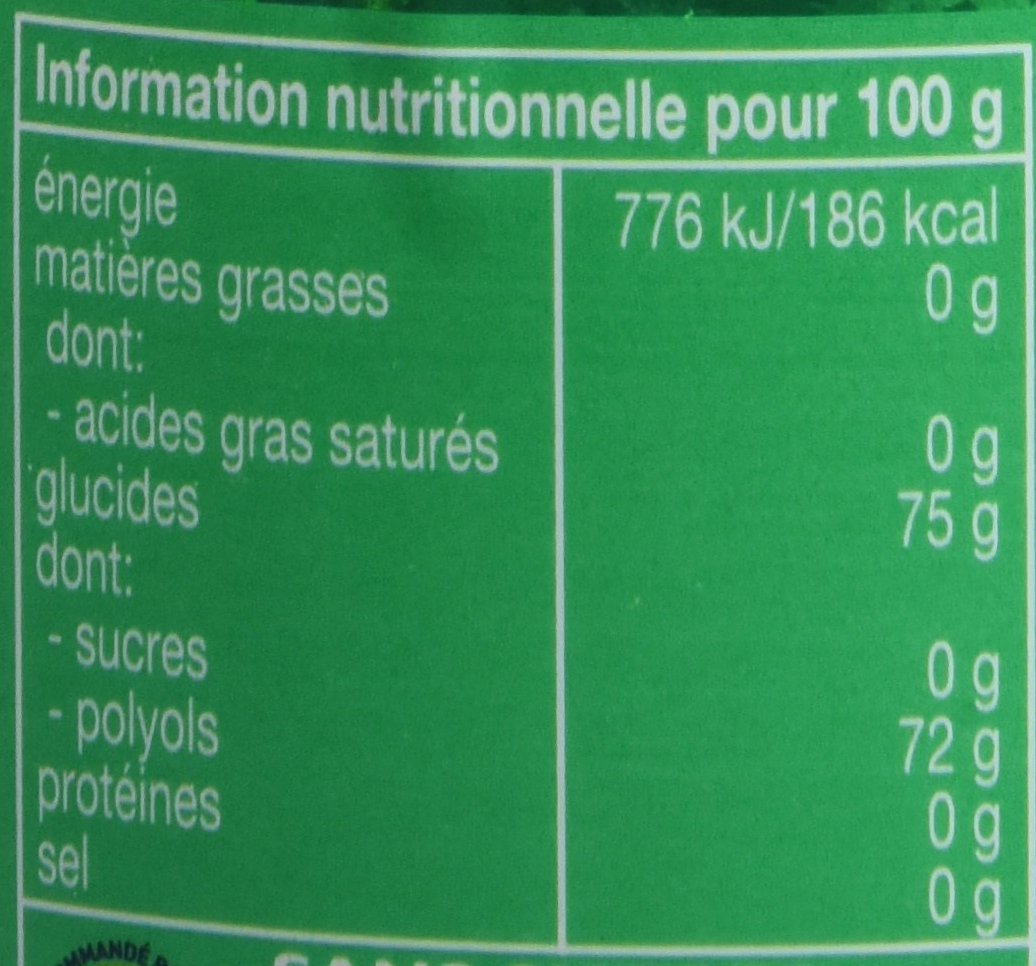 Mentos Pure Fresh Chewing Gum sans Sucres 50 Dragées 100 g - Lot de 6