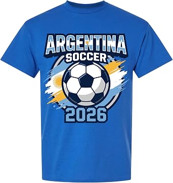 ALLNTRENDS 2026 Soccer World Cup Favorites T Shirt and Water Bottle Fan Merchandise