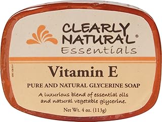 Clearly Natural Glycerine Bar Soap Vitamin E - 4 oz