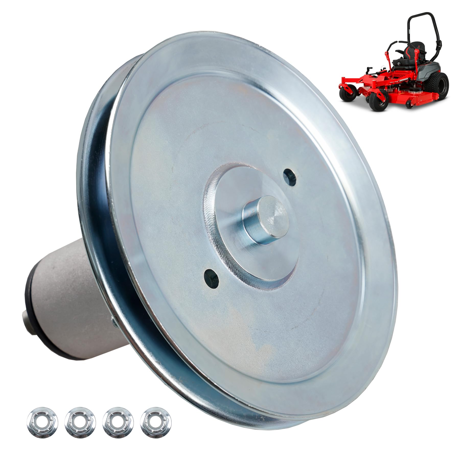 ATRACYPART 51537300 Lawn Mower Deck Spindle for Ariens Edge 42", Ikon XD 60", Ikon XL 60", Gravely ZTX 60, ZT XL 60 Mower Decks