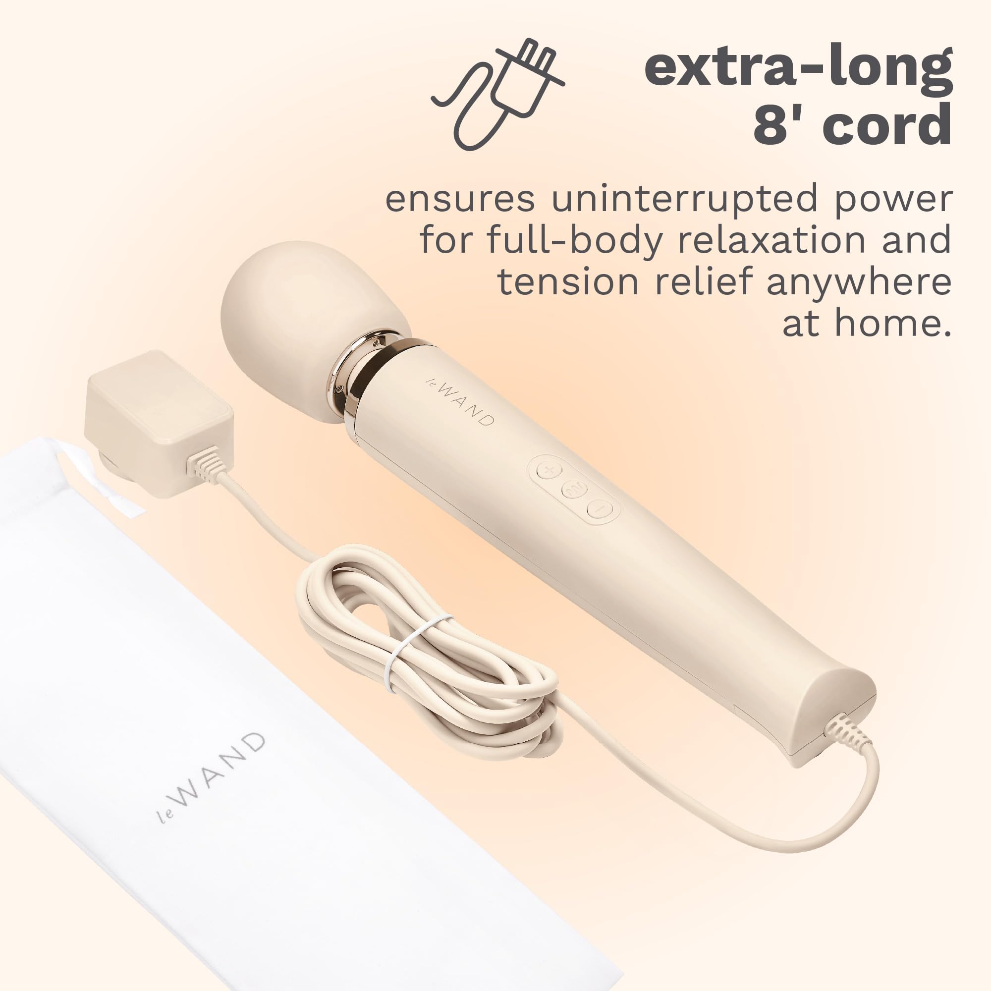 Amazon.com: Le Wand Plug-in Wand Vibrator - Vibrating Wand Massager - Cream : Health & Household Amazon.com: Le Wand Plug-in Wand Vibrator - Vibrating Wand Massager - Cream : Health & Household