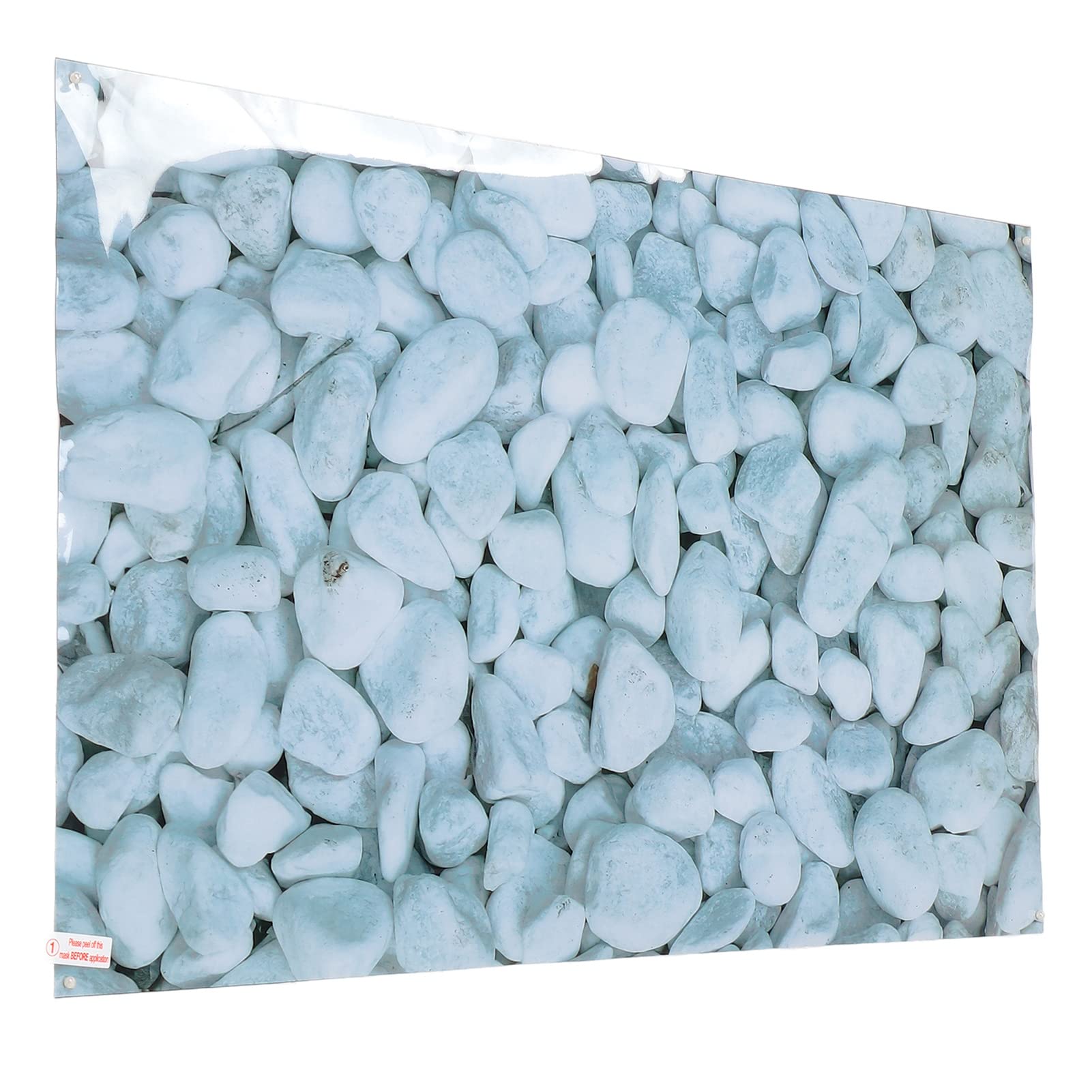 Aquarium Background, Poster Self Adhesive 3D PVC Fish Background, Pattern Picture Backgrounds Decoration for Aquariums61x30cm 24.0x11.8in Wallpaper Decorative (91 * 50CM)