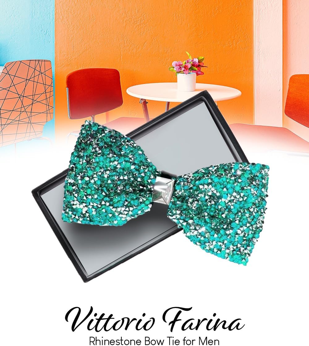 Crystal Bow Tie