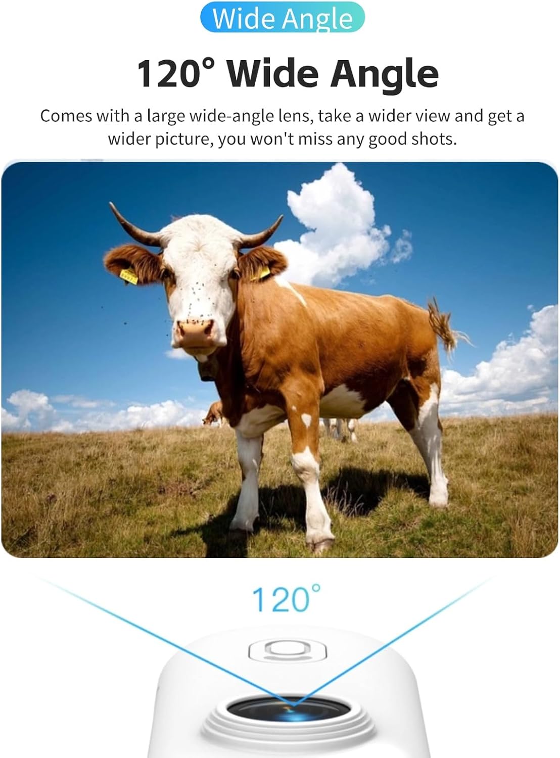 Yoidesu Cat Camera Collar, 4K 30FPS 8MP Pet Dog Collar Camera, 120° Wide Angle Magnetic Action Camera, Wearable Body Camera with Back Clip for Outdoor Sports Vlogging (Black)