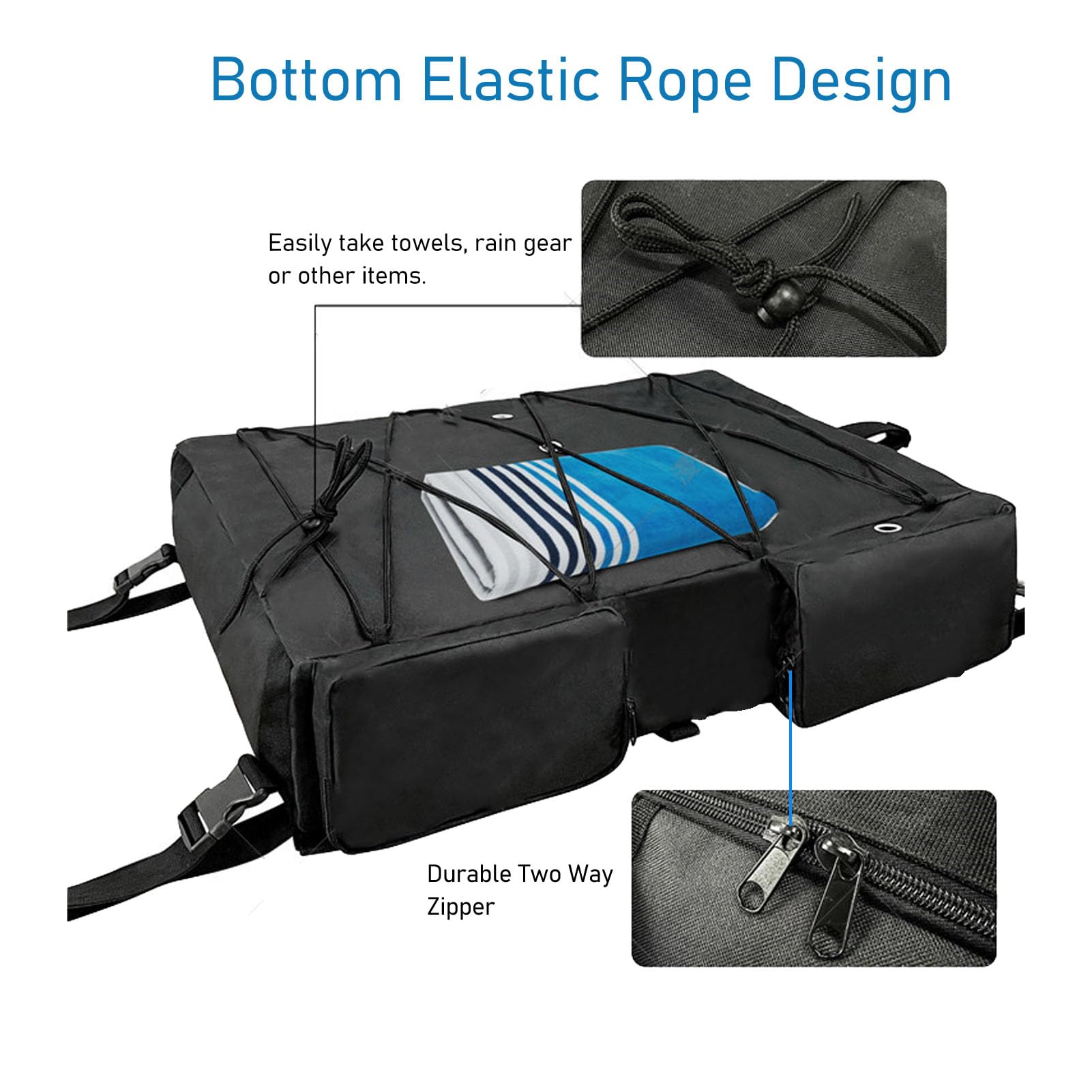 Spacious Boat Top Storage Bag - Submarine Life Jacket and Yacht Overhead Container Organizer