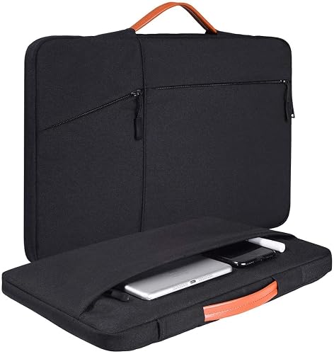 Dynotrek Arrival 17.3 Inch Laptop Sleeve Case for Lenovo IdeaPad 3, HP Pavilion 17/Envy/OMEN/HP Probook 470 G5, Acer Chromebook, Asus VivoBook/Asus TUF Gaming Laptop Cover Bag -Denim Blue