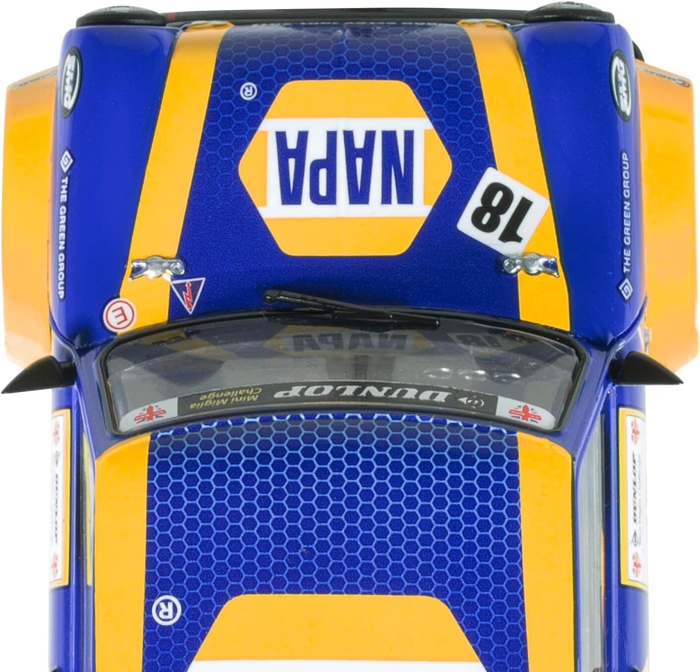 Scalextric Mini Miglia NAPA Lewis Selby 1:32 Slot Race Car C4414