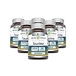 Amazing Formulas Taurine 1000mg Capsules Amino Acid Supplement | Non-GMO | Gluten Free | Made in USA (100 Count | 6 Pack)