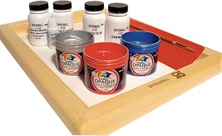 Speedball Super Value Opaque Fabric Screen Printing Kit (4519)