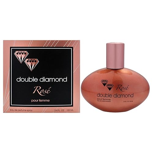Double Diamond Rose by Double Diamond - Spray EDP de 3.4 oz para mujer