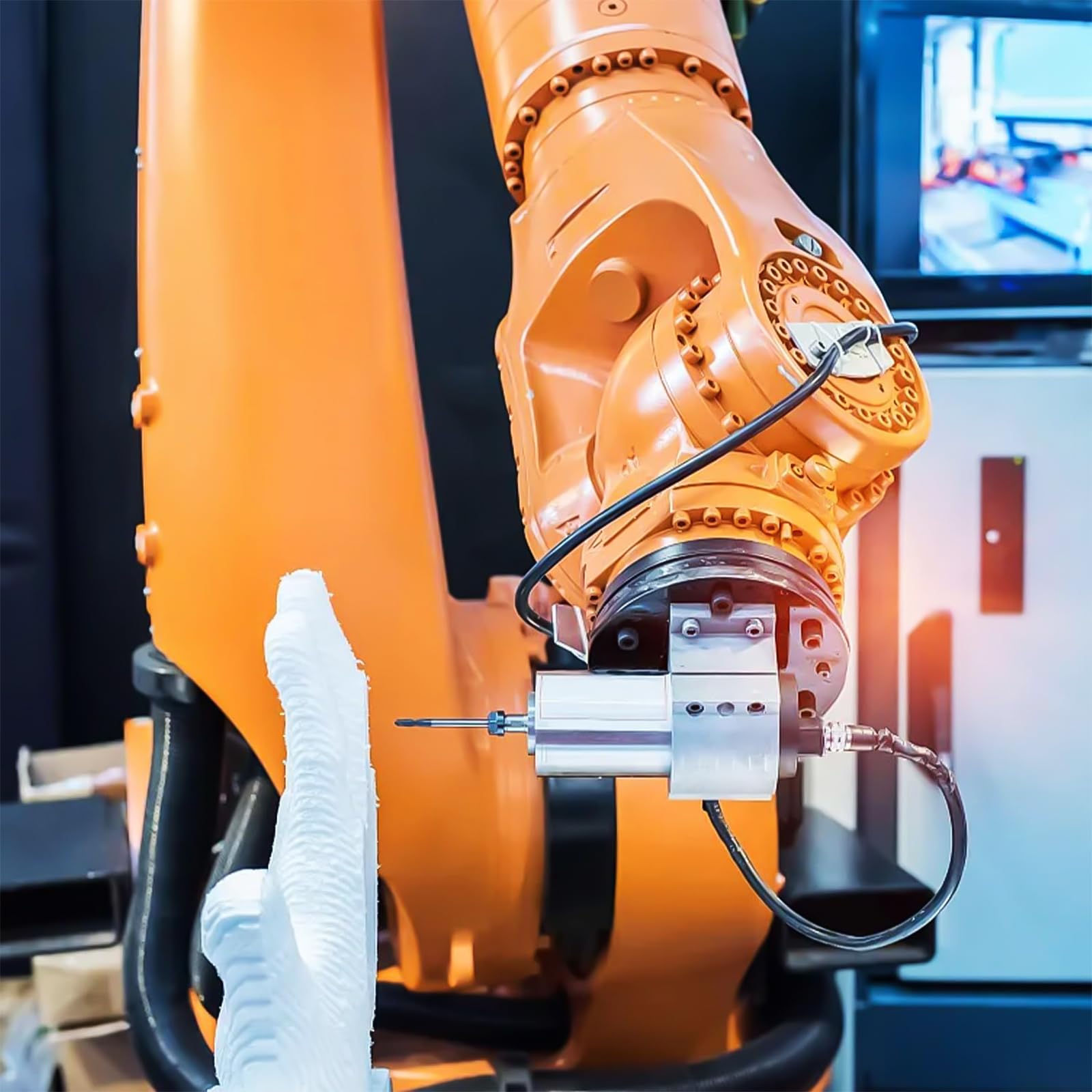 20m Tuyau Pneumatique, Tuyau Pneumatique 6mm avec 4 Connecteurs Pneumatiques, pour Equipements Pneumatiques, Industriels et Domestiques (Noir)