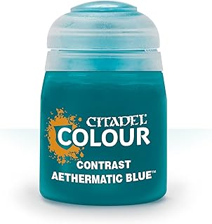 Games Workshop Citadel Pot de Peinture - Contrast Aethermatic Blue (18ml)
