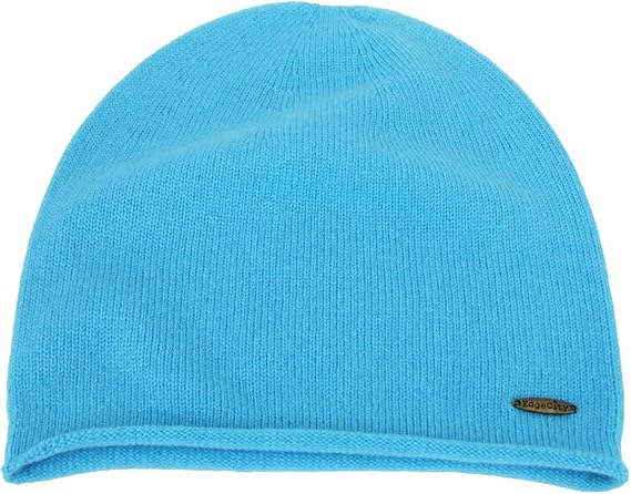 Amazon カシミア ニット帽 カシミヤ 100 ロールアップ 12 ライトターコイズブルー ニット 通販