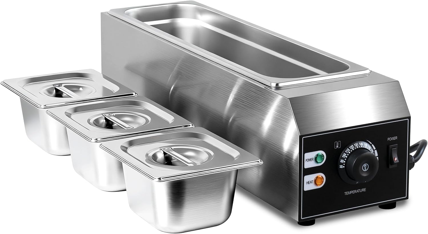 Chocolate Tempering Machine, 3 Tanks Chocolate Melting Pot, 1200W Stainless Steel Commercial Electric Chocolate Melter Fondue Pot for Chocolate, Butter, Cheese, Cream, Candy, Milk, Coffee, Desserts