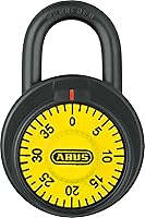 Vista 7 de ABUS 78/50 Candado de combinación para gimnasio, casillero, escuela, diámetro de grillete de 9/32 pulgadas (7.14mm) (Plata, 1)