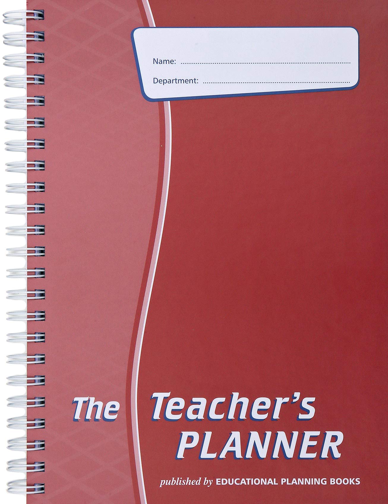 The Teacher's Planner 2024-25: A4, Red,10 Period (TP5-R)