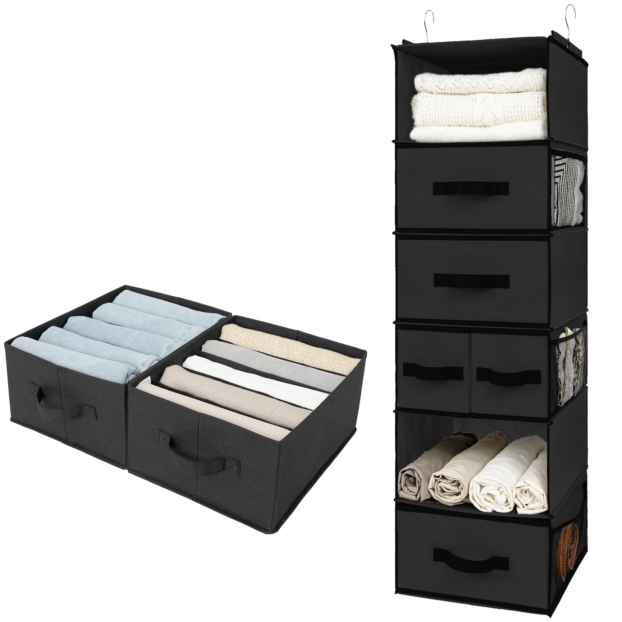 GRANNY SAYS Bündel aus Kleiderschrank Organizer Hängend und Hosen Organizer für Kleiderschrank
