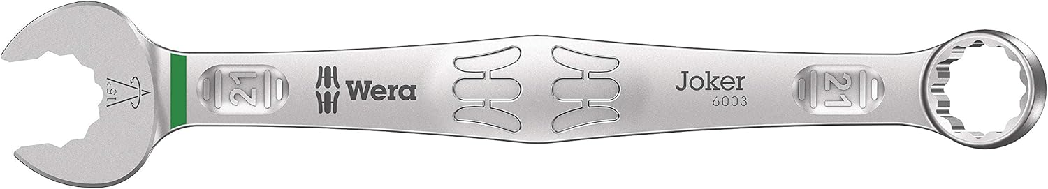 Wera 05020501001 6003 Joker Combination Wrench, 21 x 260 mm
