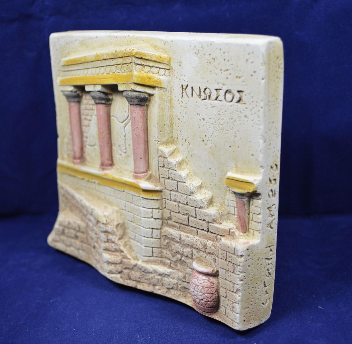 Knossos Sculpture Relief the largest Bronze Age archaeological site on Crete