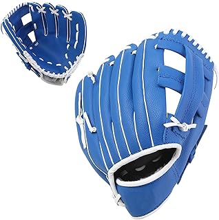 Guantes de béisbol para deportes al aire libre, de 11.5 pulgadas, equipo de práctica de sóftbol, guantes de cuero para lanzador de campo