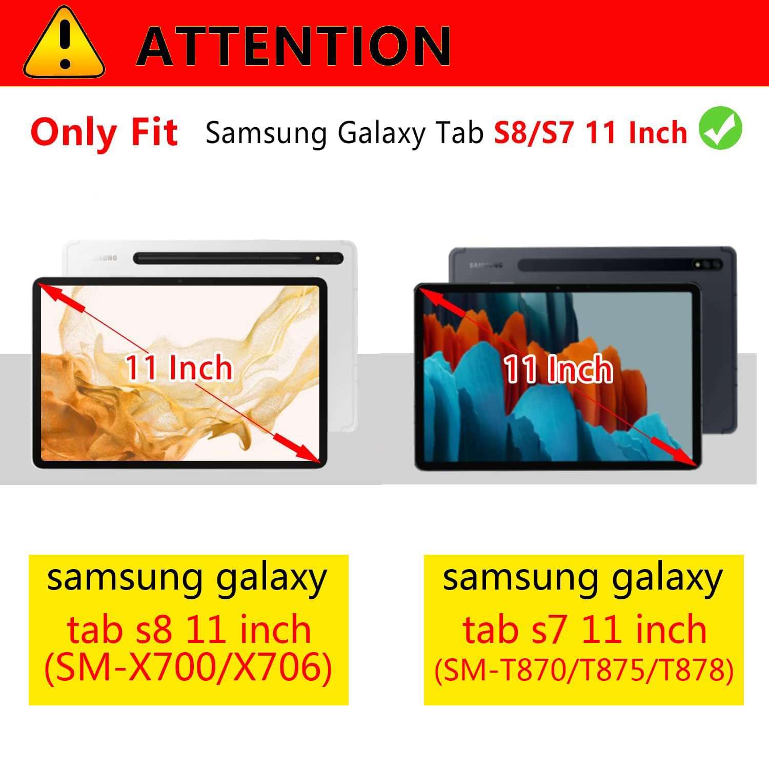 Amazon.co.jp: Gexmil ケース Samsung Galaxy Tab S8/S7 11 インチ 