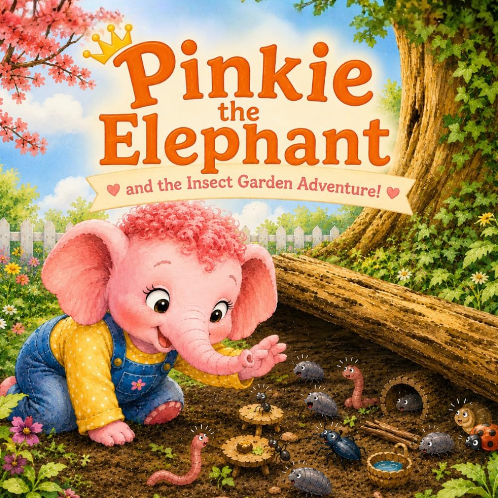 Pinkie the Elephant and the Insect Garden Adventure