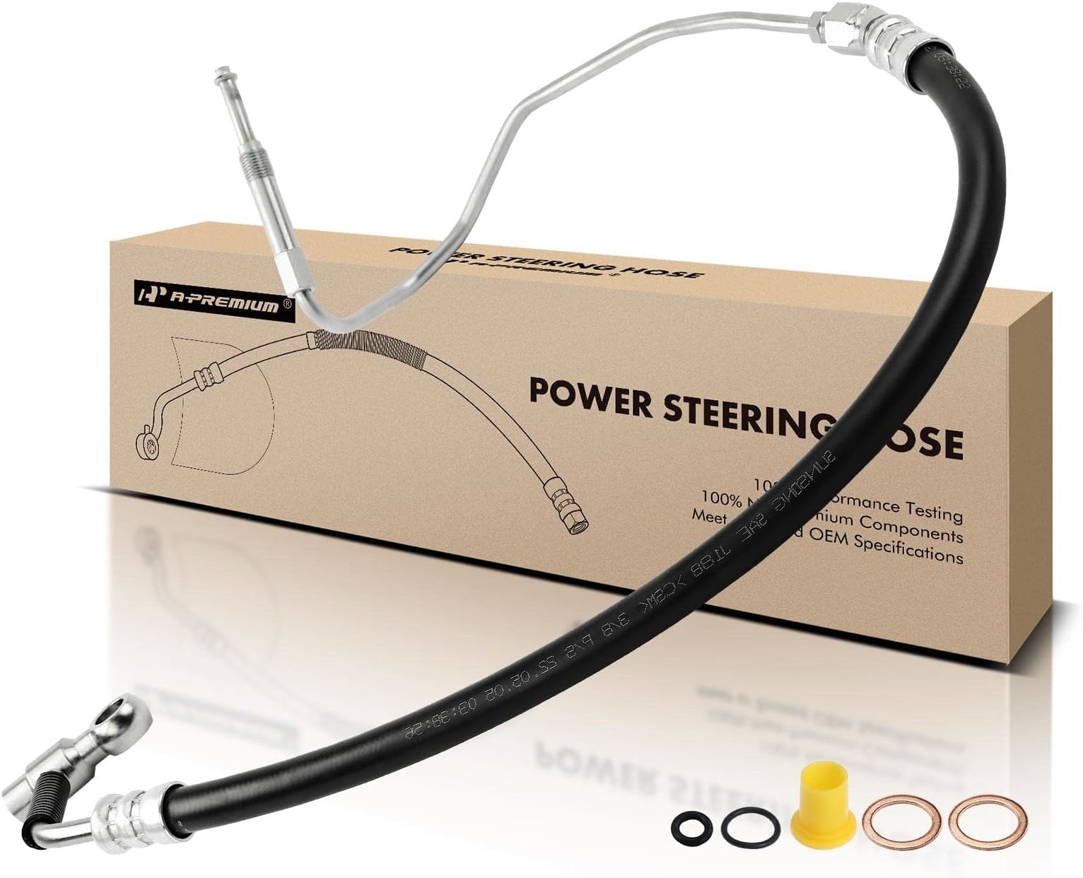 Sunsong 3403666 Power Steering Hose Assembly Automotive