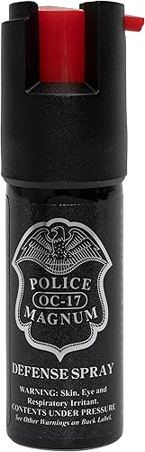 Miniatura 10 de POLICE MAGNUM Mini botes de autodefensa en aerosol de pimienta, máxima resistencia al calor, pequeños y discretos, fabricados en los Estados Unidos