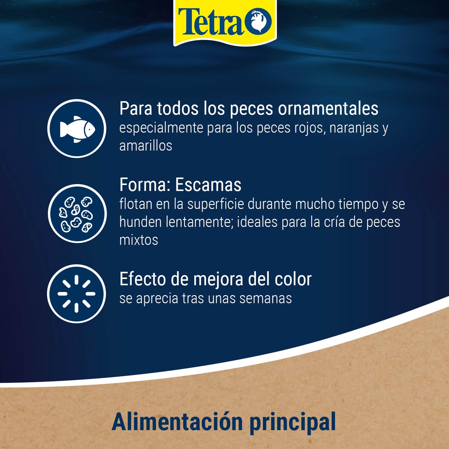 Tetra Rubin Flakes Alimento completo en copos, 10 L | Potenciadores de color naturales | Brillo intenso del color de los peces
