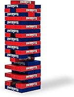 Vista 1 de Wild Sports NFL New England Patriots - Apiladores de mesa de 3 x 1 x .5 pulgadas, color del