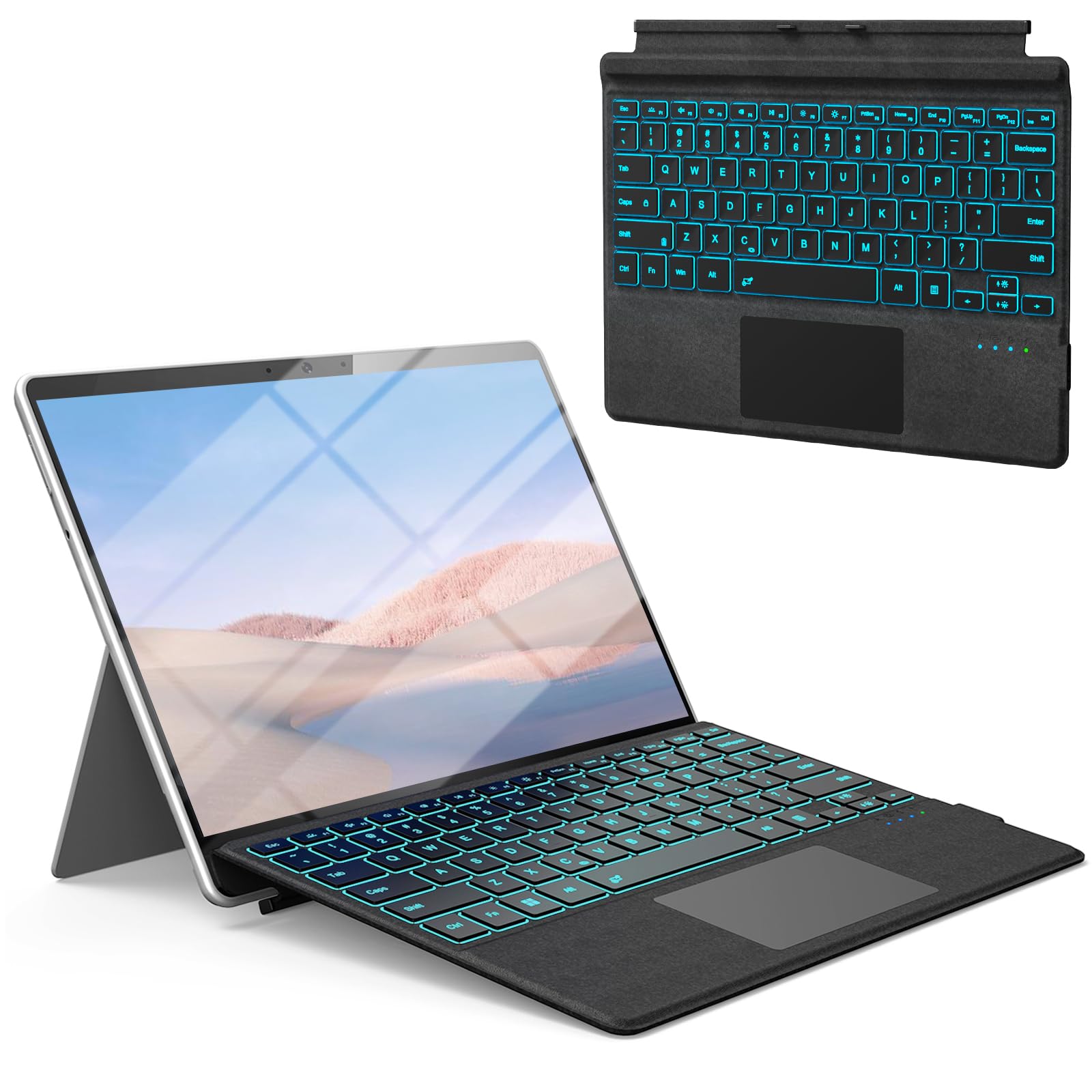 Amazon.com: Surface Pro 7/6/5/4/3 7 Plus Bluetooth Keyboard, 7
