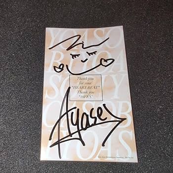 【値下げ可】YOASOBI 直筆サイン入りカード 値下げ可】YOASOBI 直筆サイン入りカード 値下げ可】YOASOBI 直筆