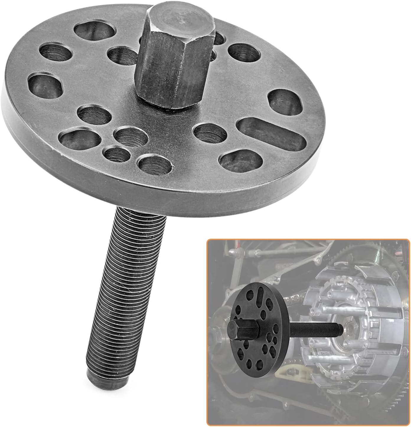 Mofun Clutch Hub Alternator Puller Kit Compatible with Harley Big Twins Softail Touring Dyna
