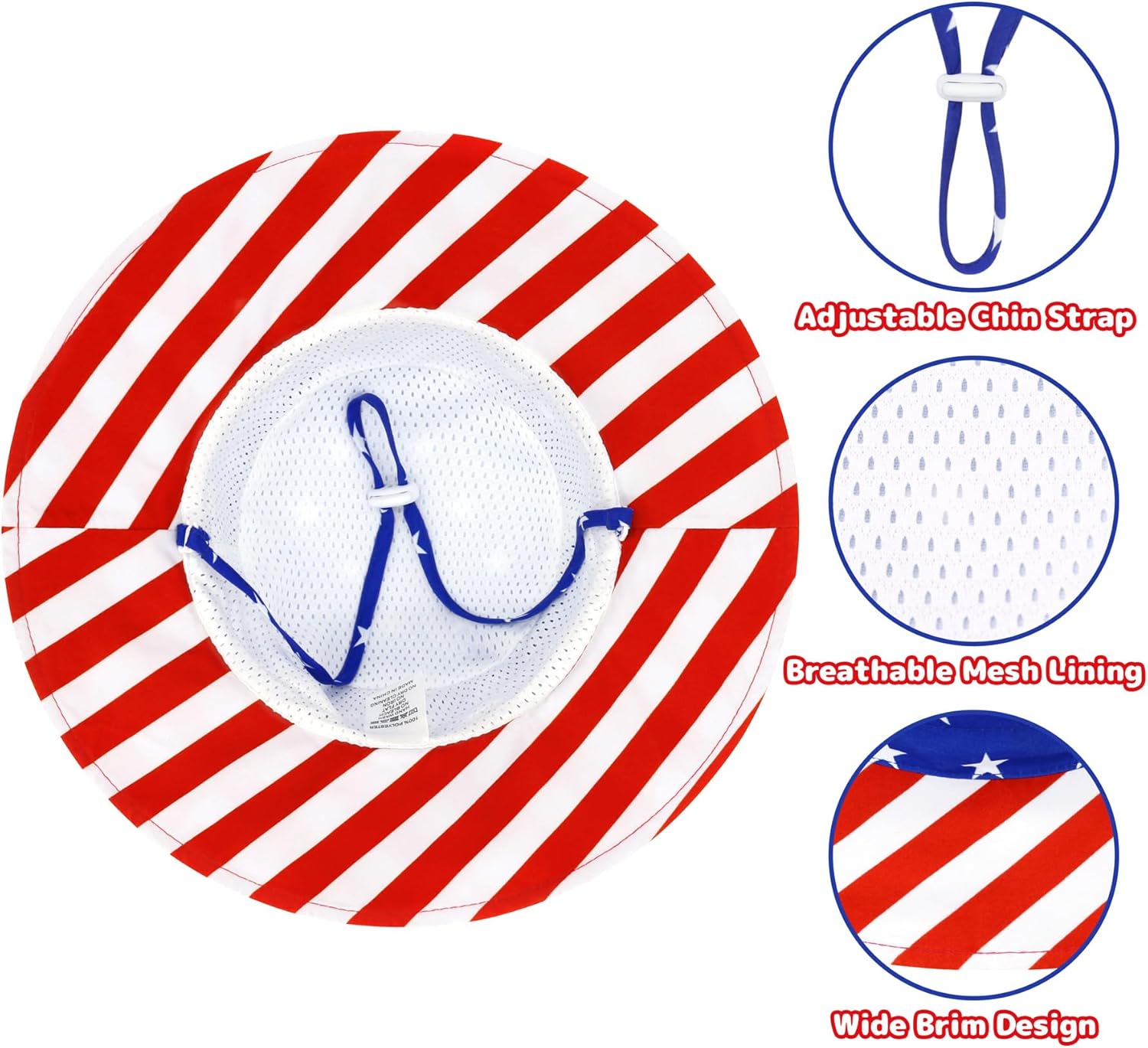 Baby Sun Hat Baby Boy Hats Toddler Hat UPF 50+ Bucket Hat for Baby Girls Infant Beach Hat with Wide Brim Kids Caps - Image 2