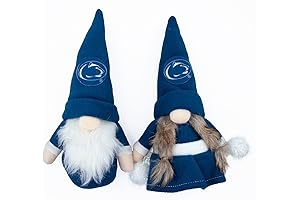 Penn State Plush Gnome Hanging Decoration Set by Hanna's Handiworks