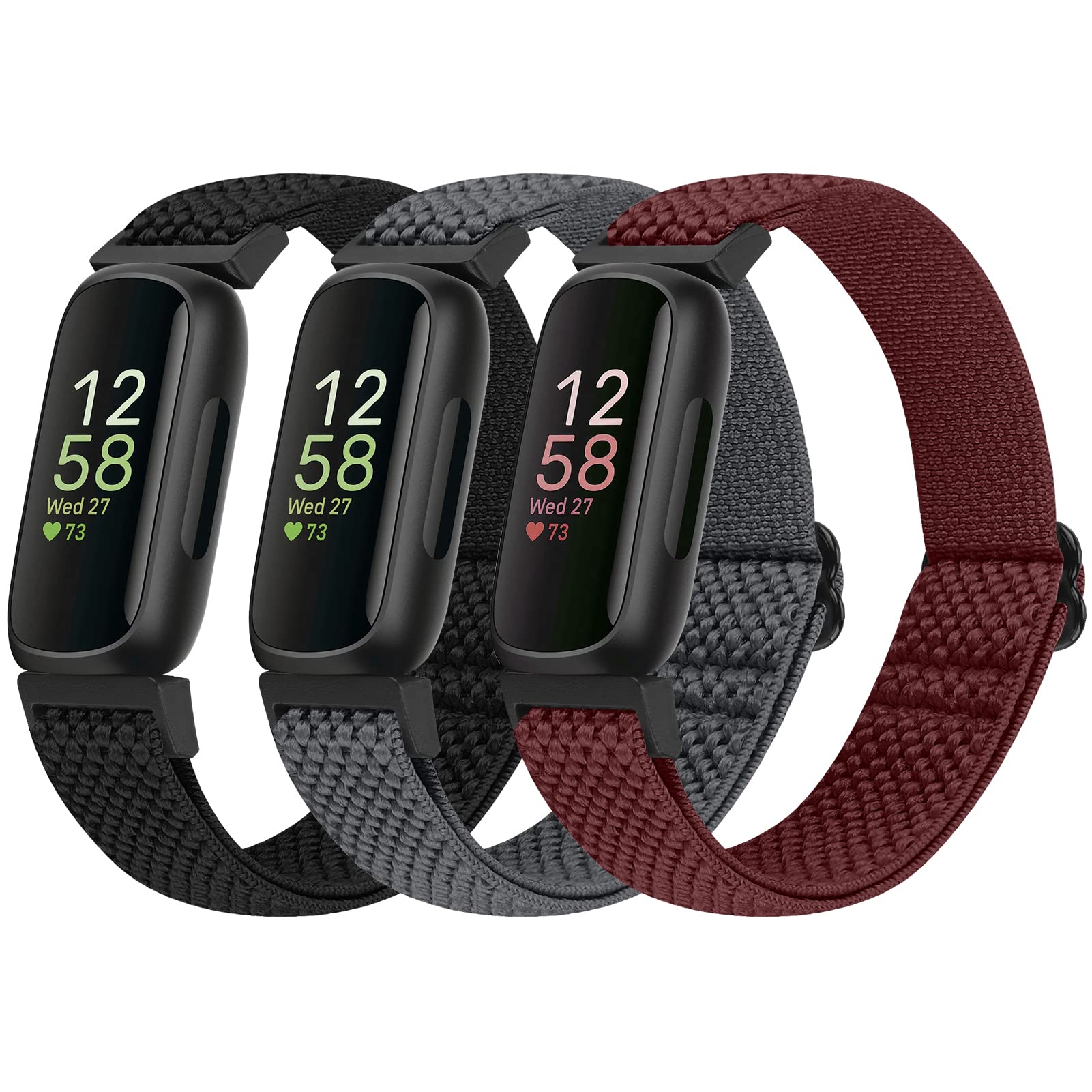 Ersatzarmbänder Für Fitbit Inspire HR/Inspire/Ace 2 – 4er Set, Weiches Silikon, Verstellbar