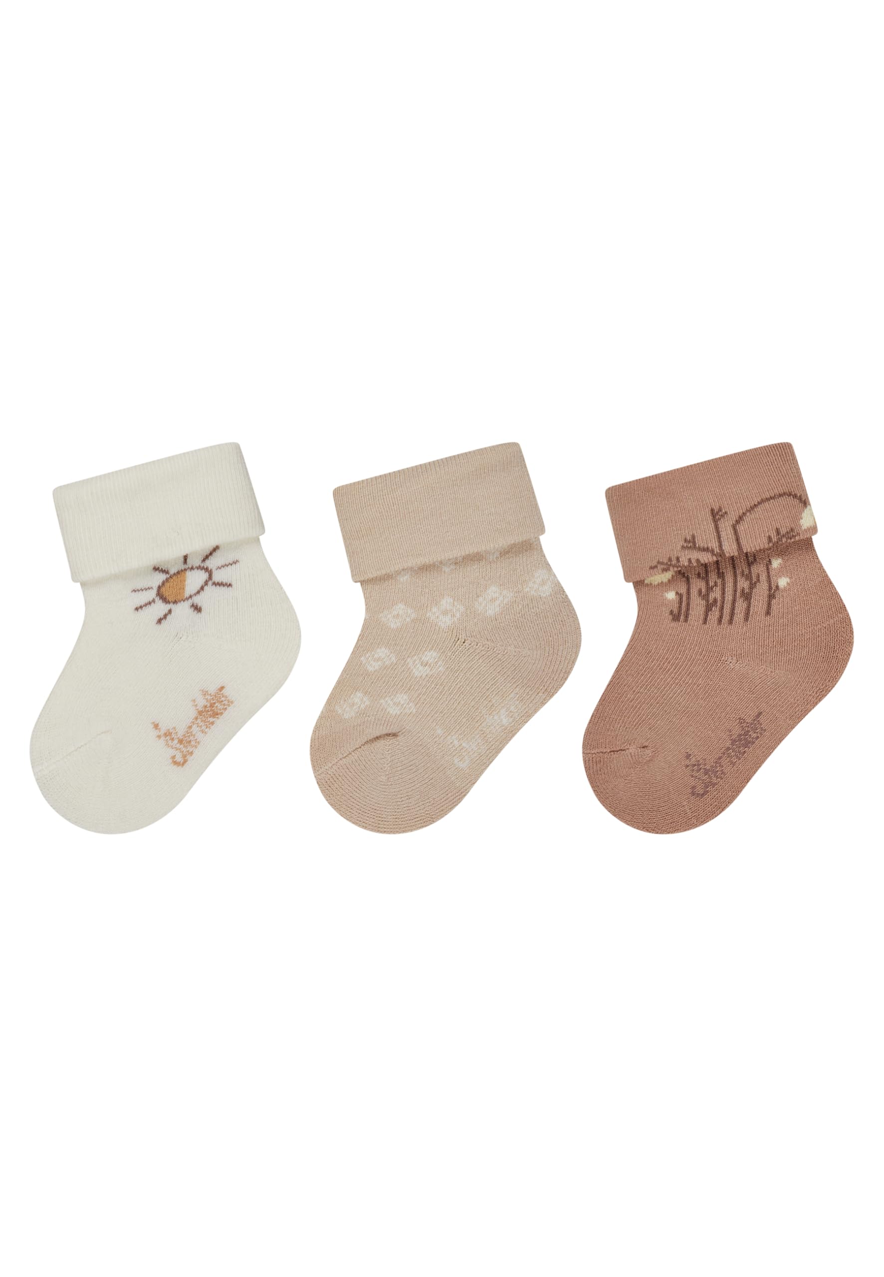 Sterntaler Mädchen Baby Socken 3er Sonne Baby Socken 3er Sonne