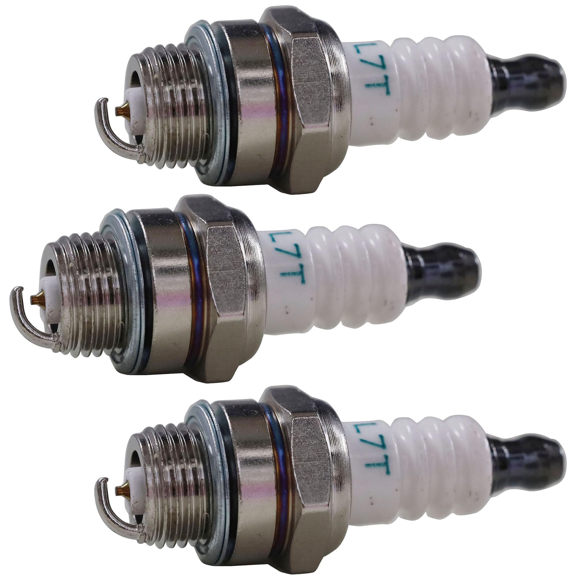 BPMR7A Spark Plugs for NGK 6703 BPM7C BPMR7A RCJ6Y RCJ7Y for 2-Stroke Small Engine Chainsaw Lawn Mover Trimmer Blower Saw Strimmer Brushcutter (3 pcs)