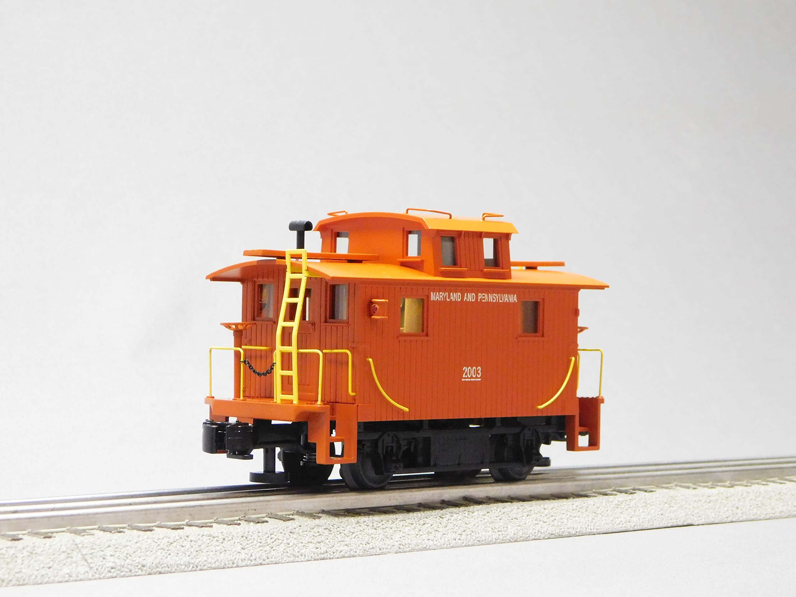 Model Power Maryland & Pennsylvania Bobber Caboose #2003 O Gauge Railroad 2226710