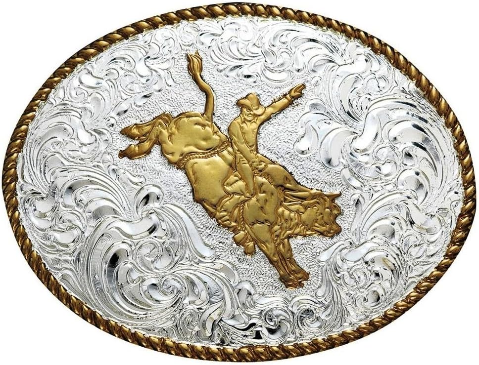 HorseSaddleShop Bull Rider Belt Buckle by Crumrine bkmfc06150