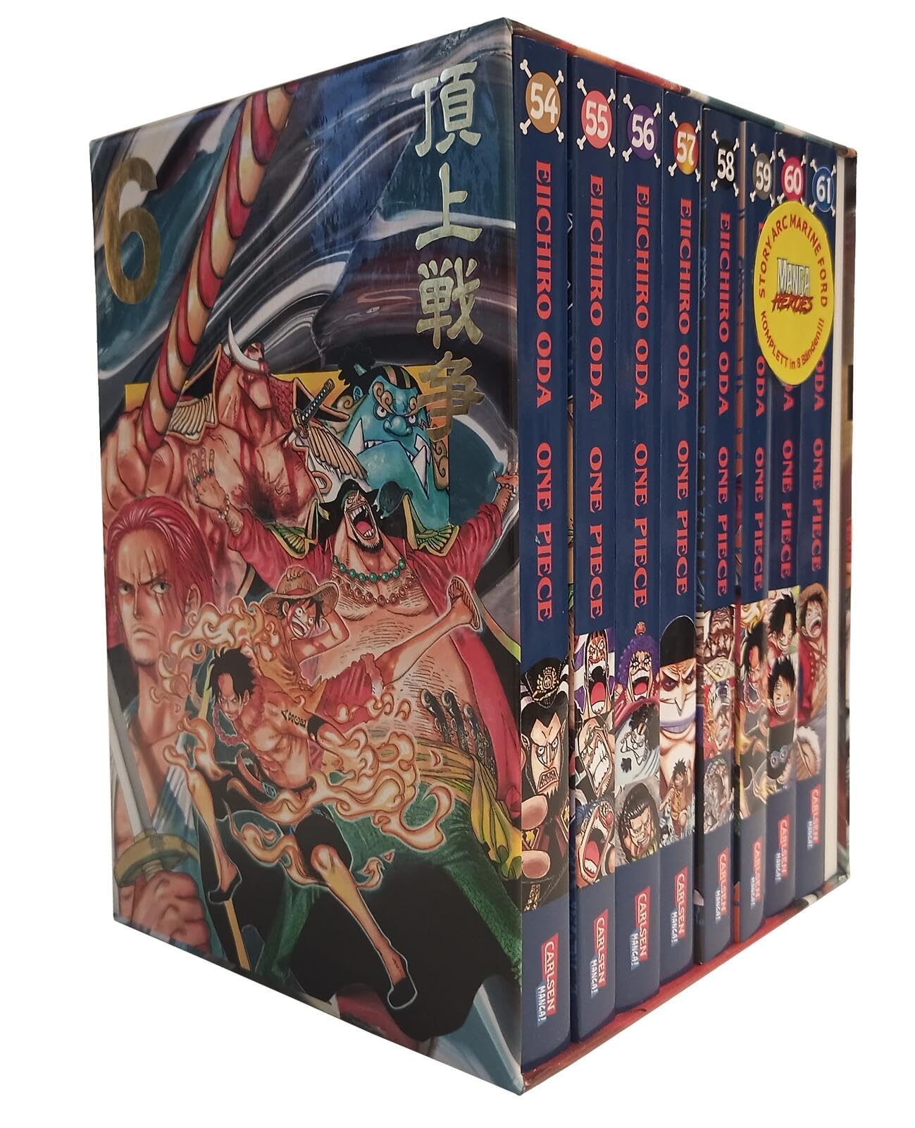 One Piece Sammelschuber 6: Marine Ford (inklusive Band 54-61