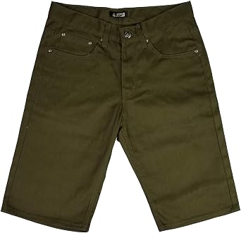 Access Solid-Color Twill Shorts