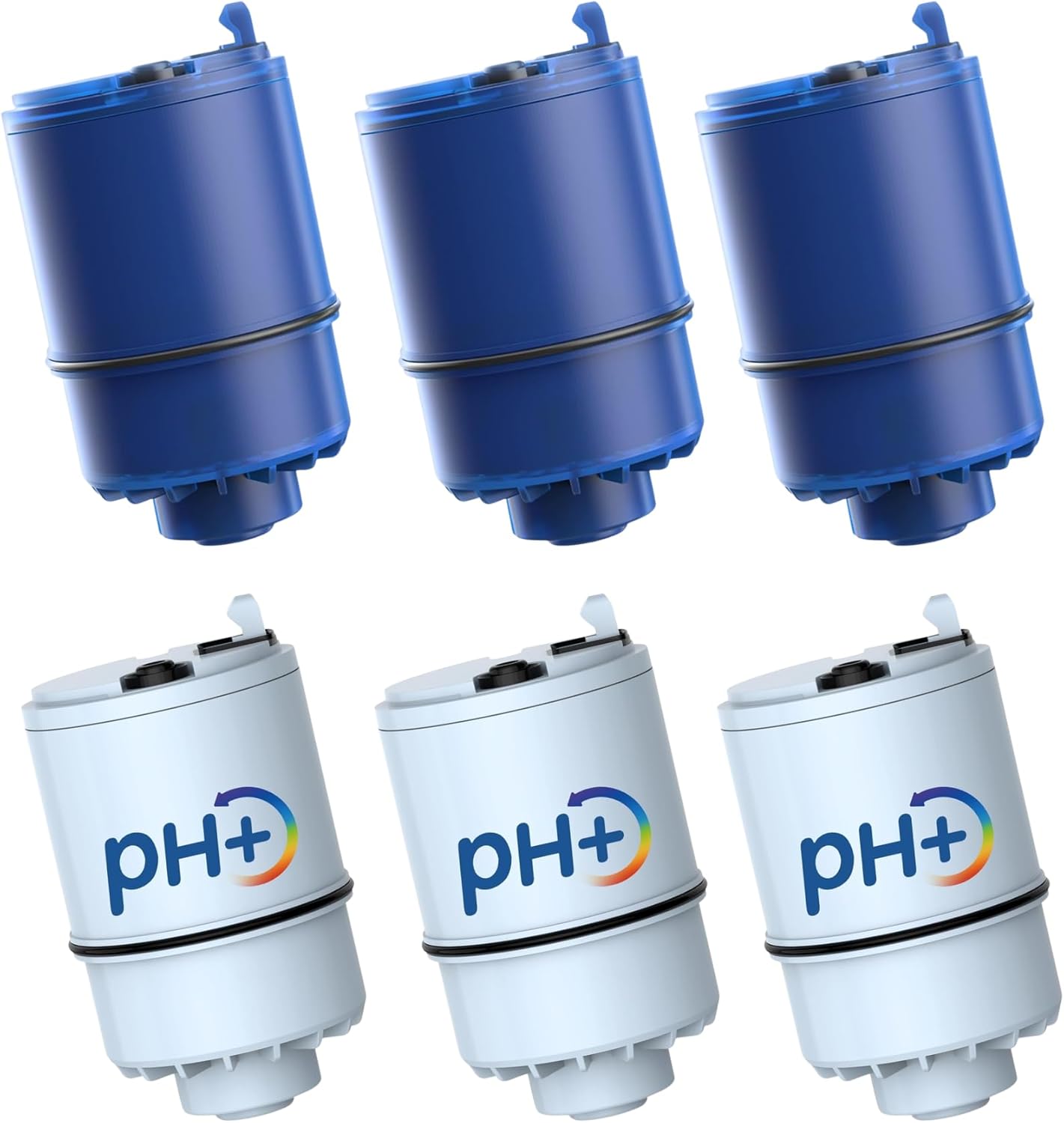 3 Pack Faucet Filter Replacement for All PUR®Plus, pur® Water Filter Replacement & [Alkaline] 3 Pack Faucet Filter Replacement